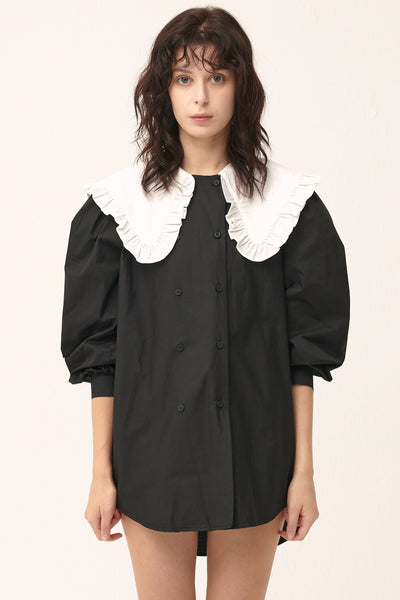 storets.com [NEW]Penelope Puff Sleeve Shirt/Dress