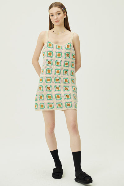 storets.com Beverly Crochet Mini Dress