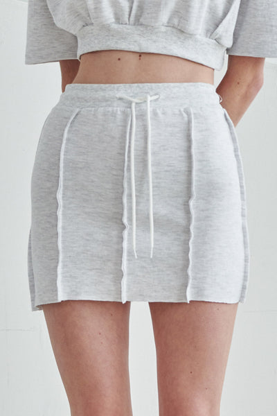 storets.com Livy Frayed Sweat Skirt