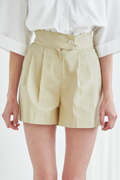 storets.com Grace Pintucked Shorts