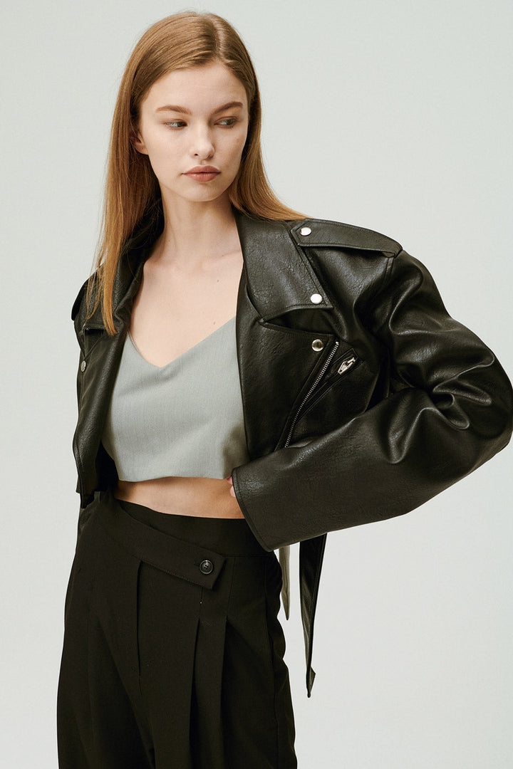 Emma Cropped Rider Jacket | Women's Jackets & Coats | storets