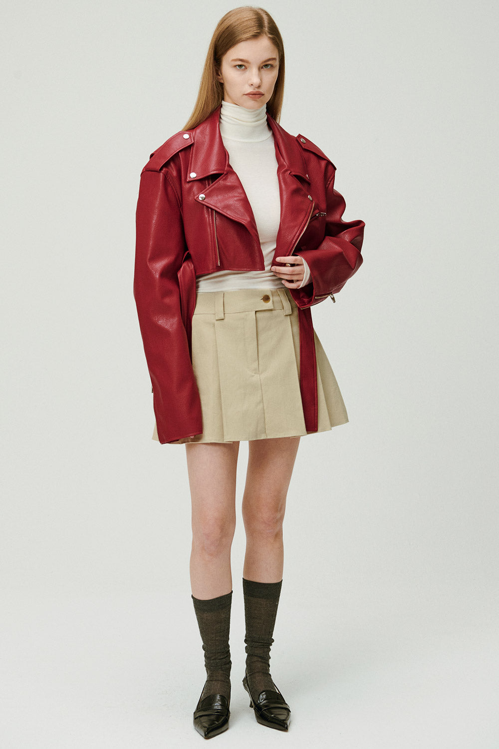 storets.com Emma Cropped Rider Jacket