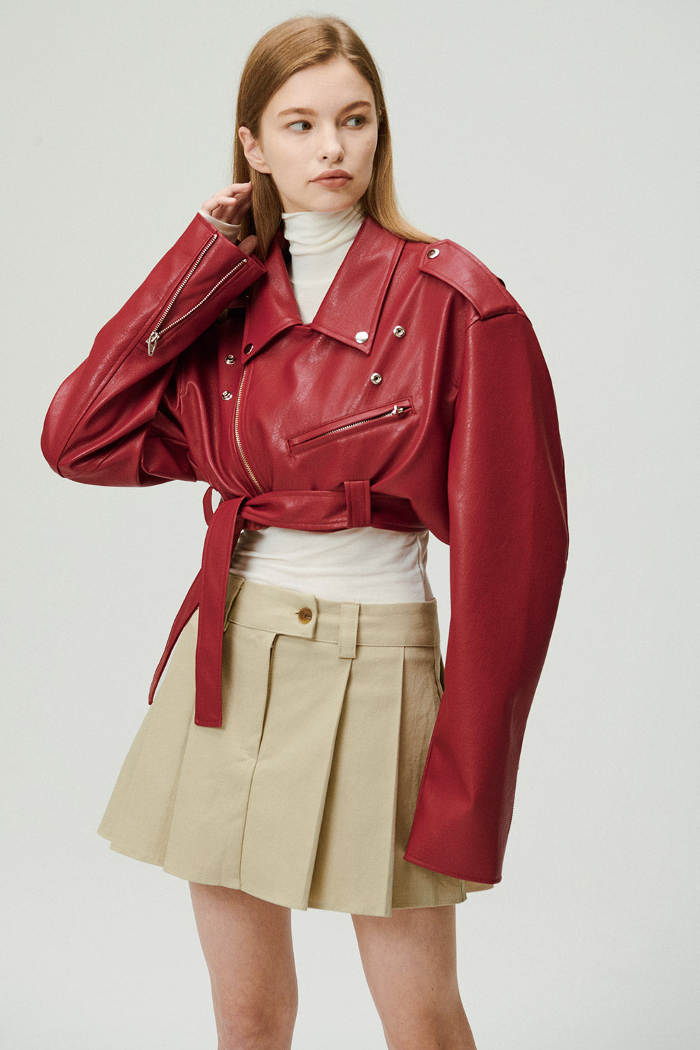 storets.com Emma Cropped Rider Jacket