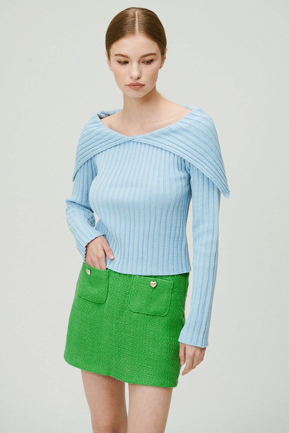 storets.com Irene Off-Shoulder Sweater