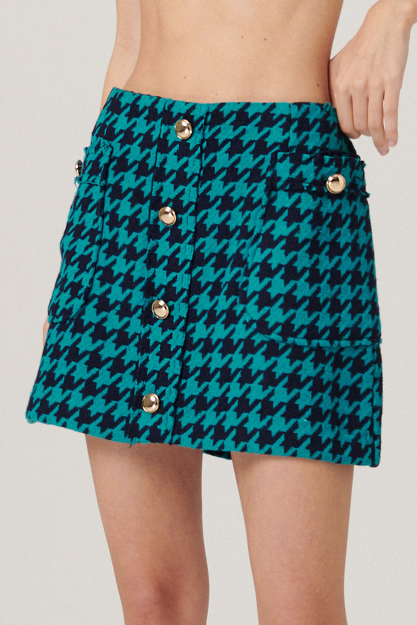 storets.com Allen Frayed Mini Skirt