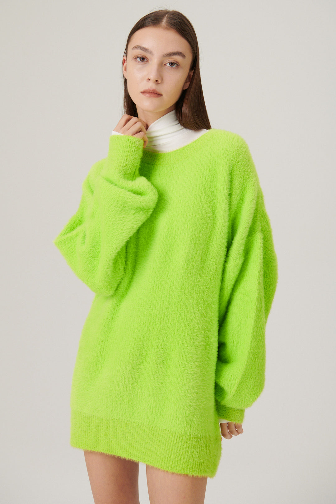 Andy Fuzzy Sweater/Dress | Women's SWEATERS | STORETS S/M / Soft Lavender Andy Fuzzy Sweater/Dress | Women's SWEATERS | STORETS S/M / Soft Lavender