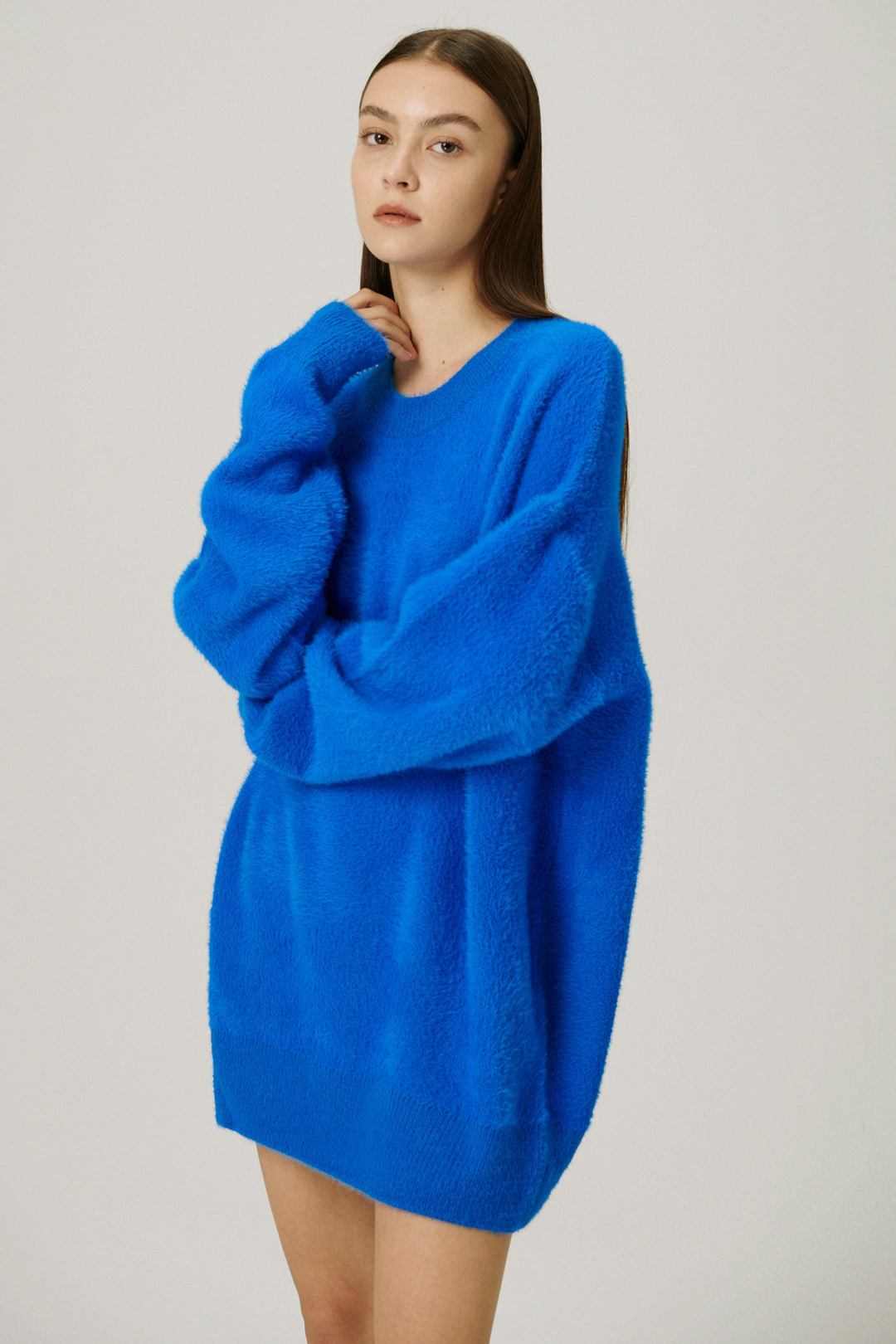 Andy Fuzzy Sweater/Dress | Women's SWEATERS | STORETS S/M / Soft Lavender Andy Fuzzy Sweater/Dress | Women's SWEATERS | STORETS S/M / Soft Lavender