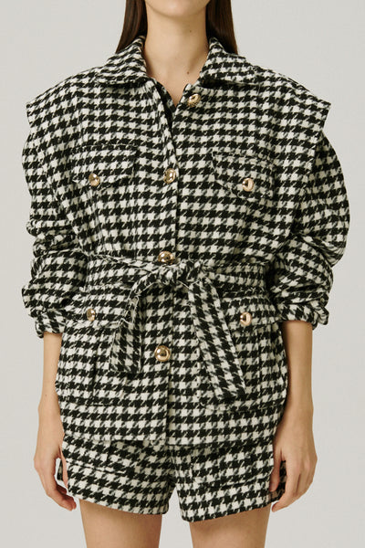 storets.com Harper Utility Houndstooth Vest