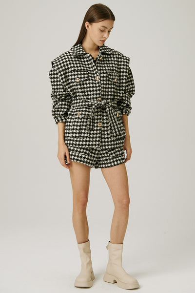 storets.com Harper Utility Houndstooth Vest