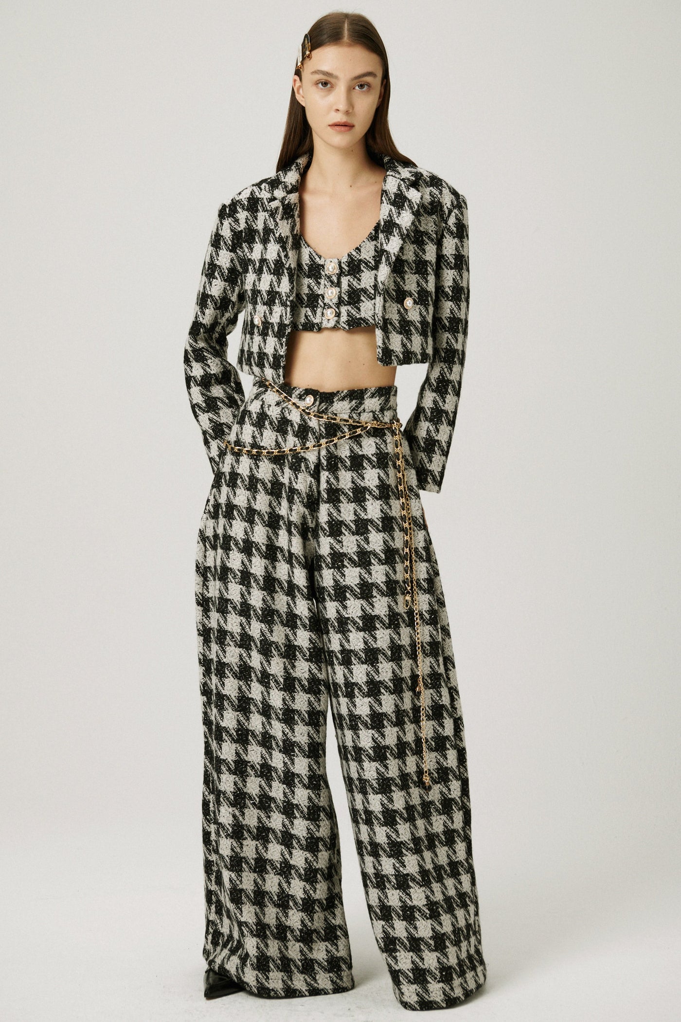 storets.com Milla Tweed Crop Jacket