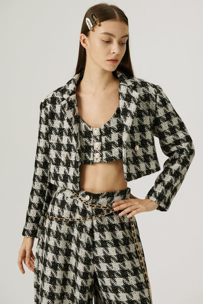 storets.com Milla Tweed Crop Jacket