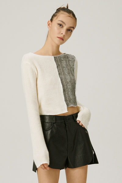 storets.com Annabel Knitted Crop Top