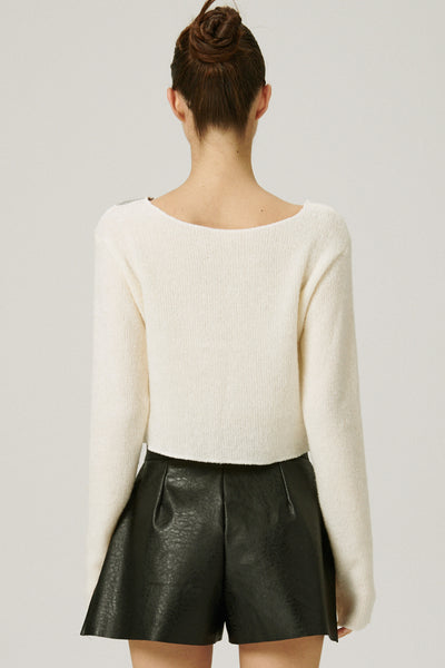 storets.com Annabel Knitted Crop Top