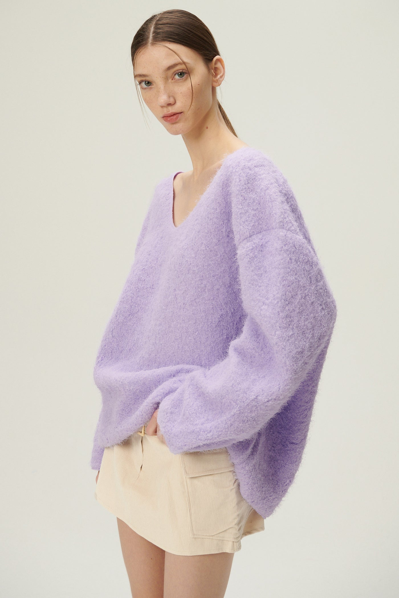 storets.com Rosanna Fuzzy Sweater / Dress