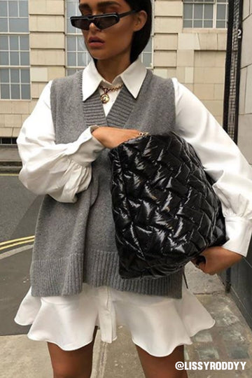 storets.com Lyla Oversized Knit Vest