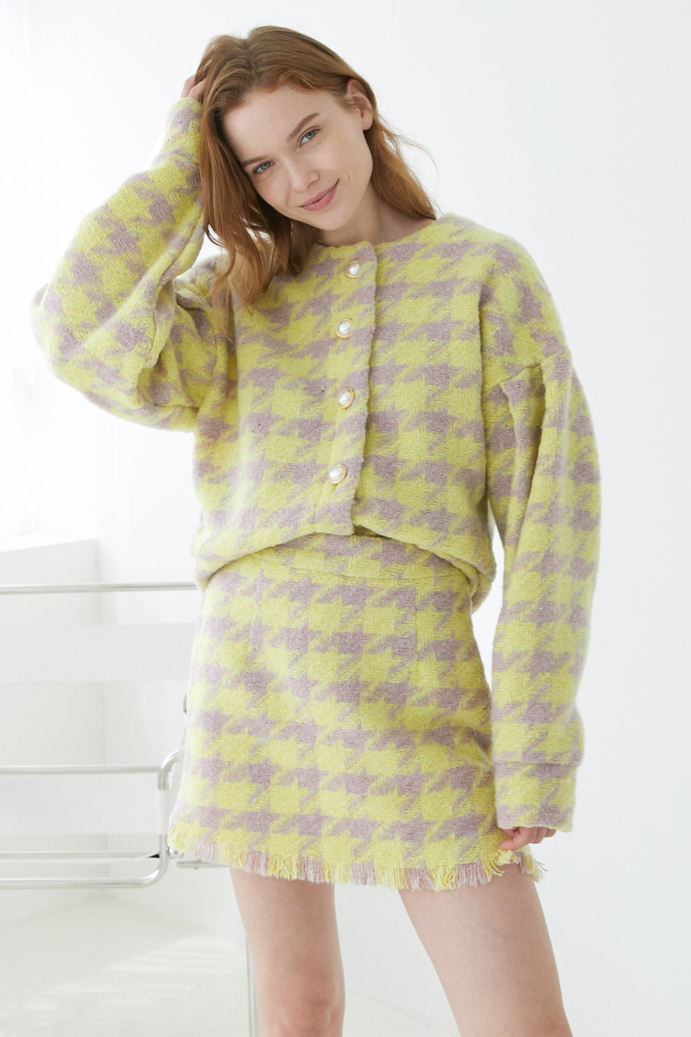 Lori Houndstooth 2 Piece Set | Women's Co-Ords & Sets | storets