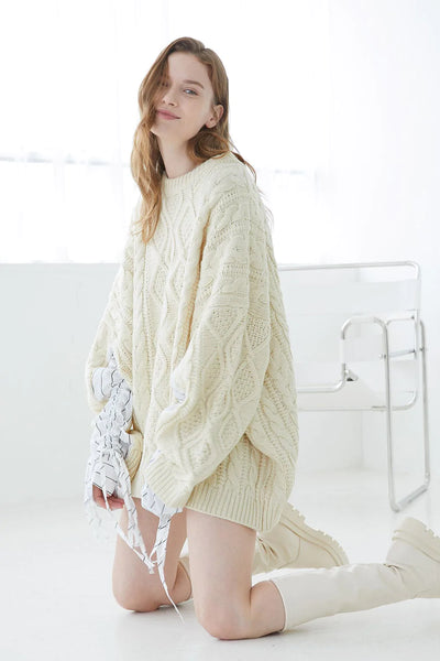 storets.com Sadie Shirt Combo Knit Pullover