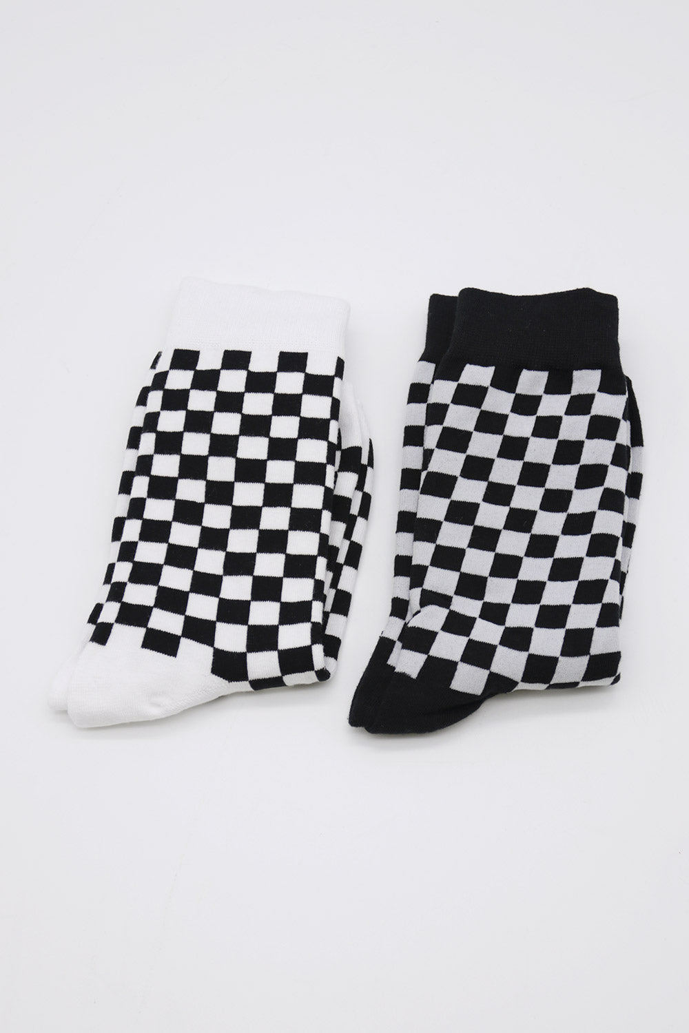 storets.com Monica Checkerboard Socks Set (2pairs)
