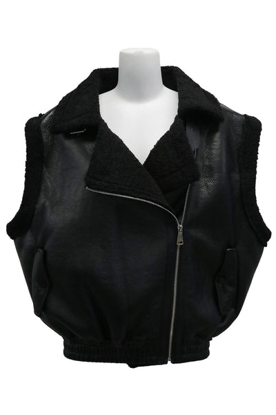 storets.com Arya Faux Shearling Vest