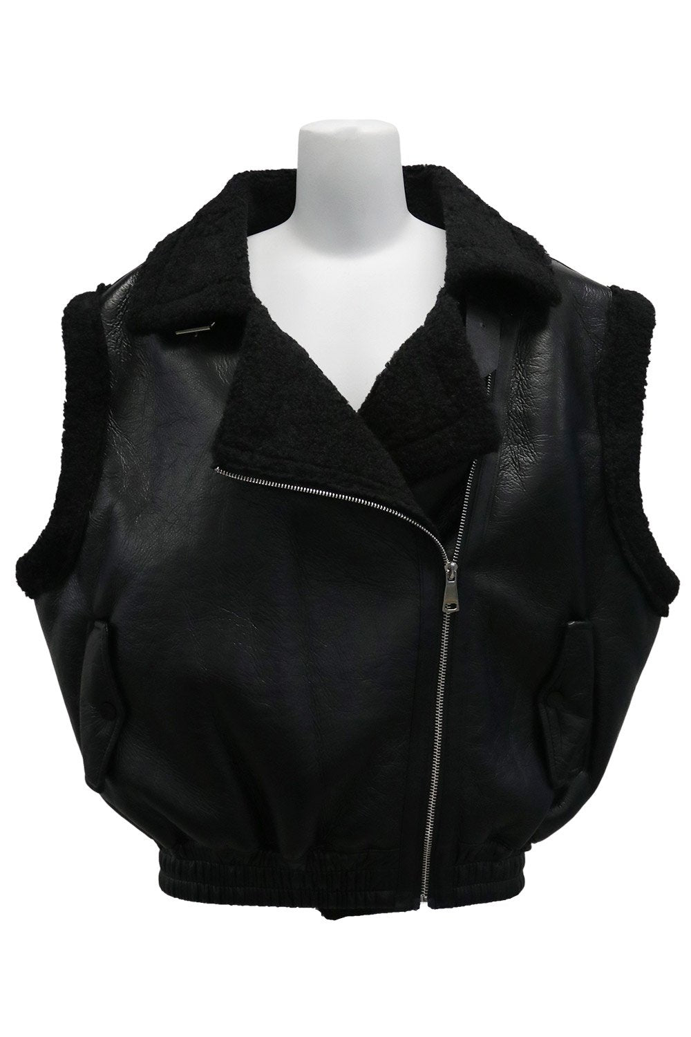 storets.com Arya Faux Shearling Vest