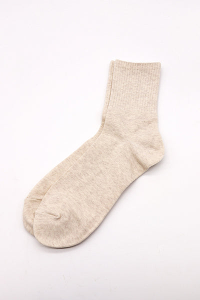 storets.com Unisex Plain Ribbed Socks