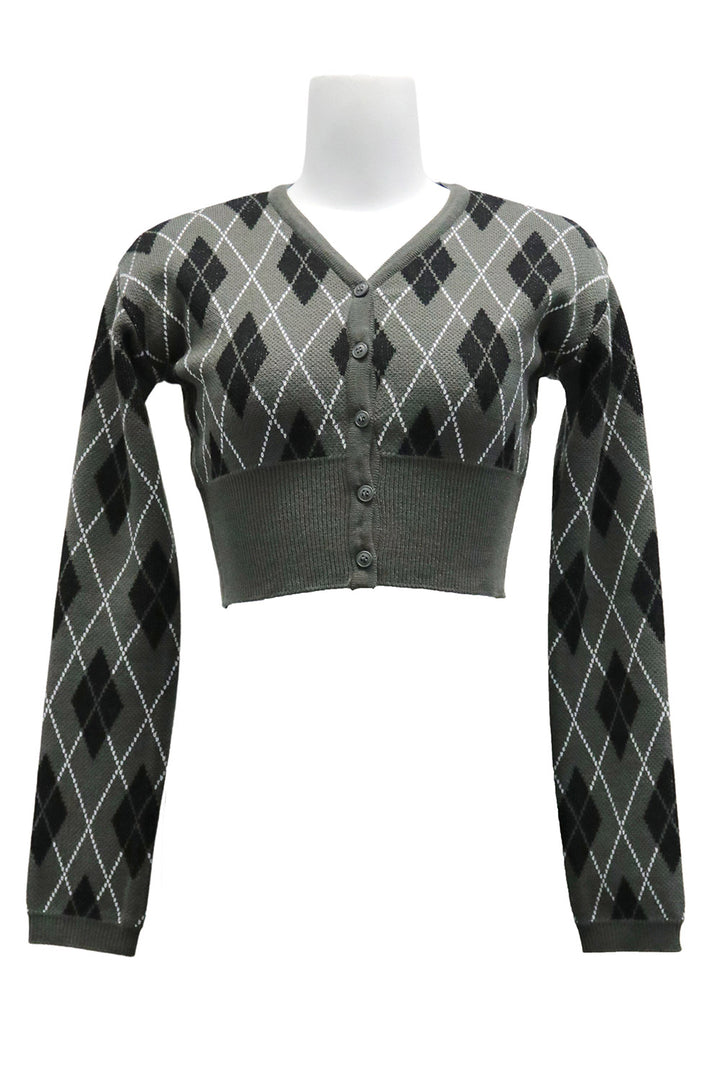 Loretta Highteen Argyle Cardigan | Women's Sweaters \u0026 Cardigans | storets