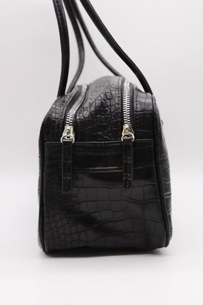 storets.com Gabi Faux Croc Shoulder Bag