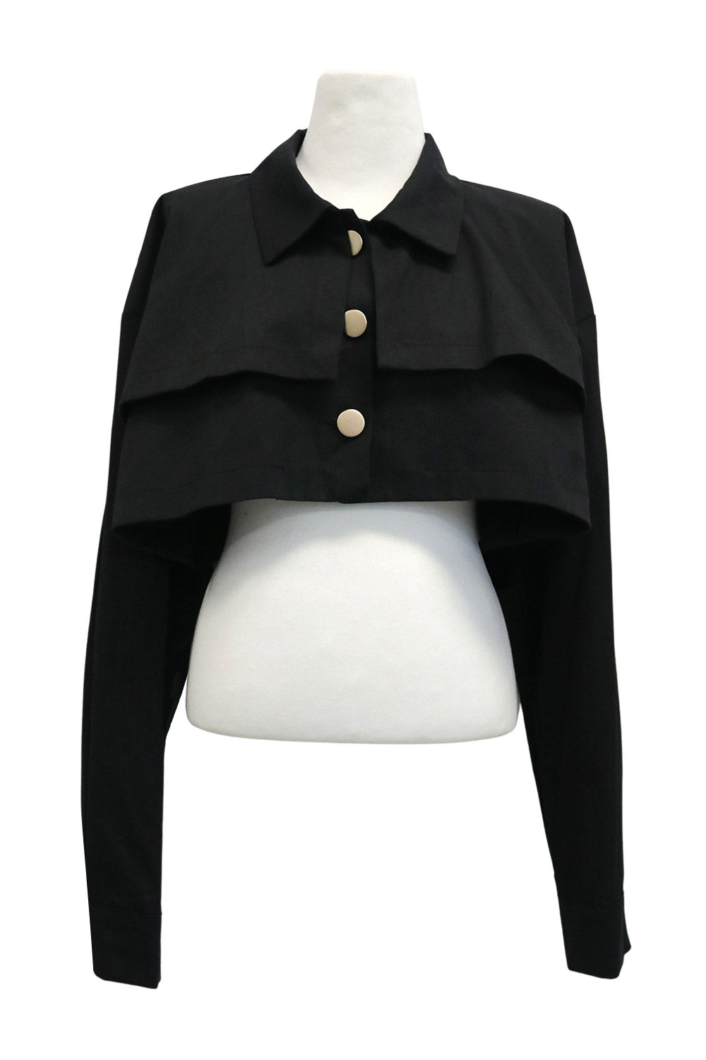 storets.com Tiffany Cropped Trench Jacket