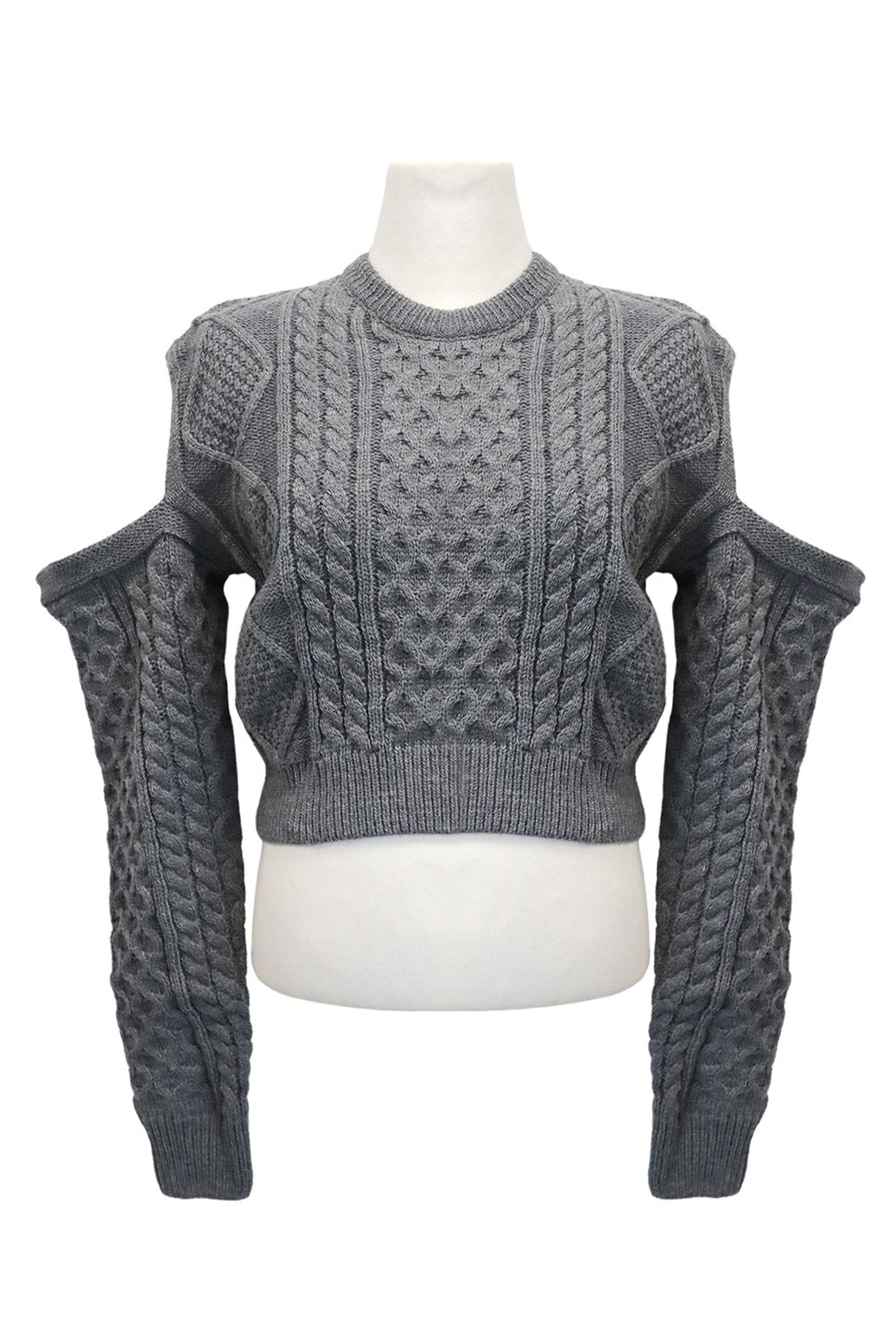 storets.com Cali Cold Shoulder Knit Sweater