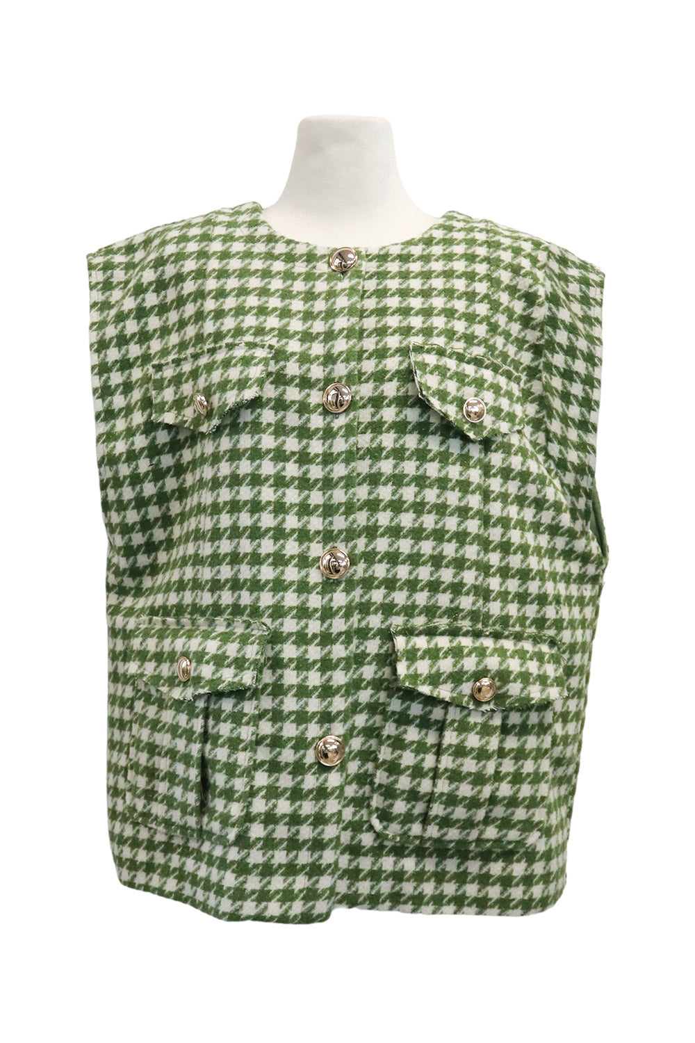 storets.com Harper Utility Houndstooth Vest