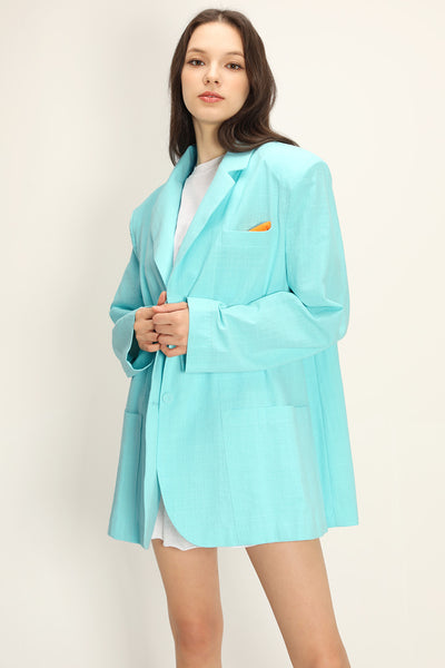 storets.com Brianna Oversized Handkerchief Blazer