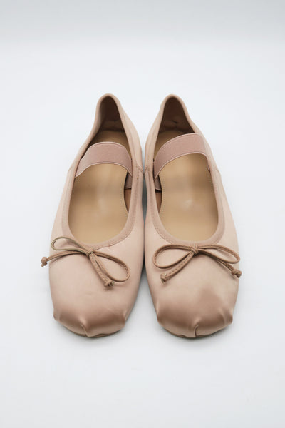 storets.com Sidney Satin Ballet Flats