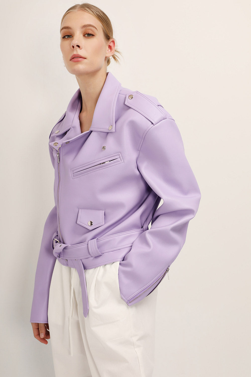 Emma Pleather Rider Jacket | Women's Jackets & Coats | storets