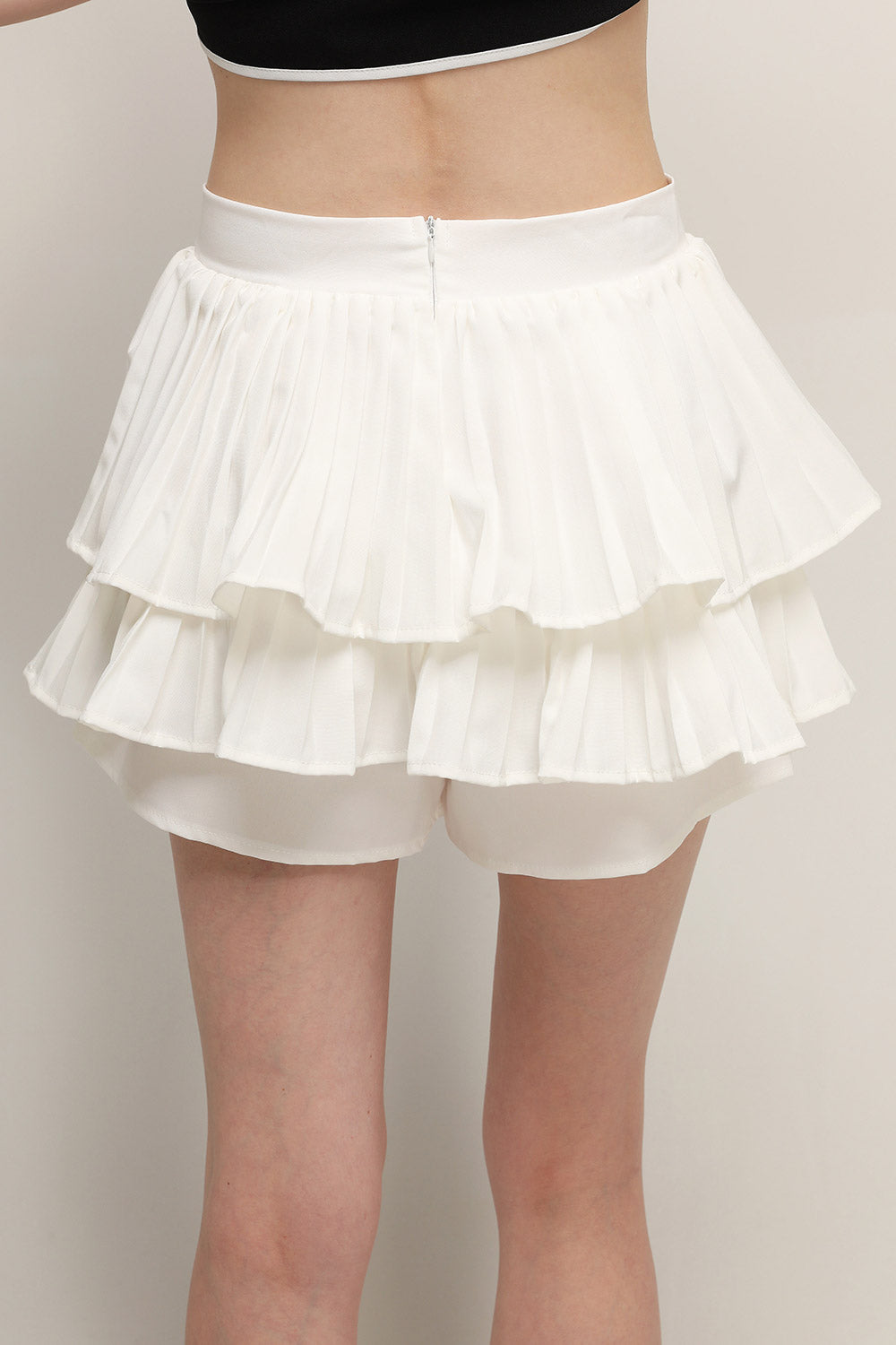 Clara Pleated Ruffle Skort | Women's Skorts | storets