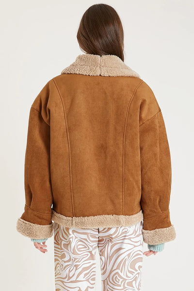 storets.com Ava Faux Shearling Jacket