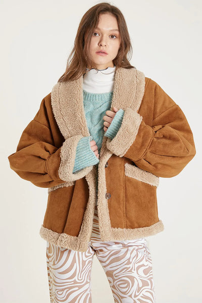 storets.com Ava Faux Shearling Jacket