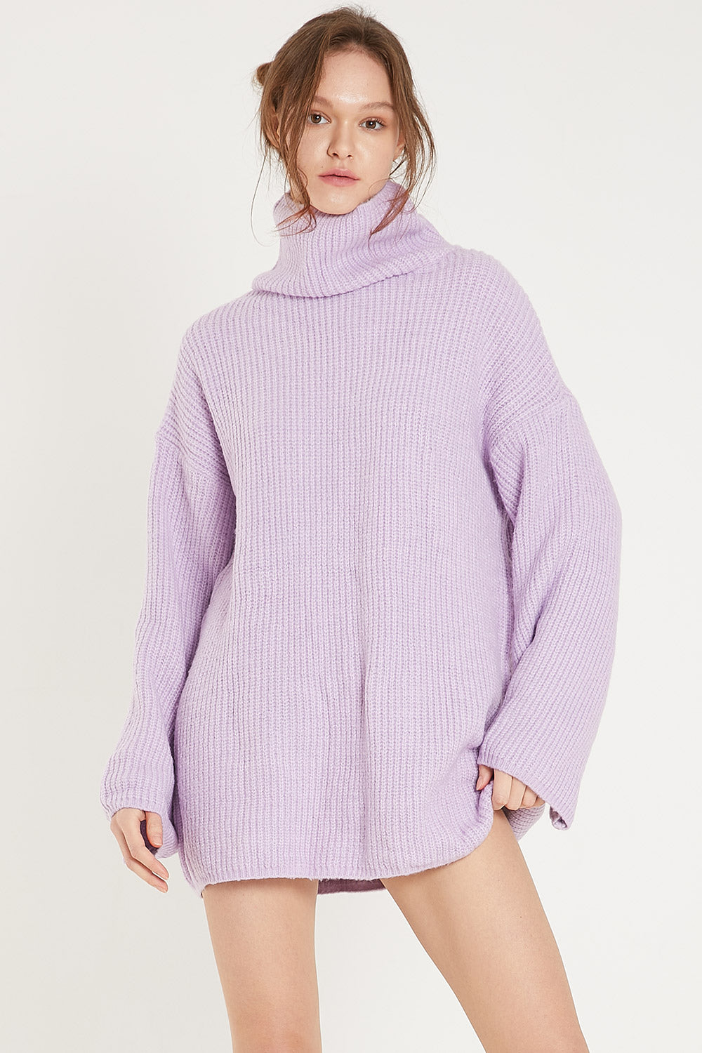 Serena Turtleneck Oversized Sweater Women's Sweaters Knits
