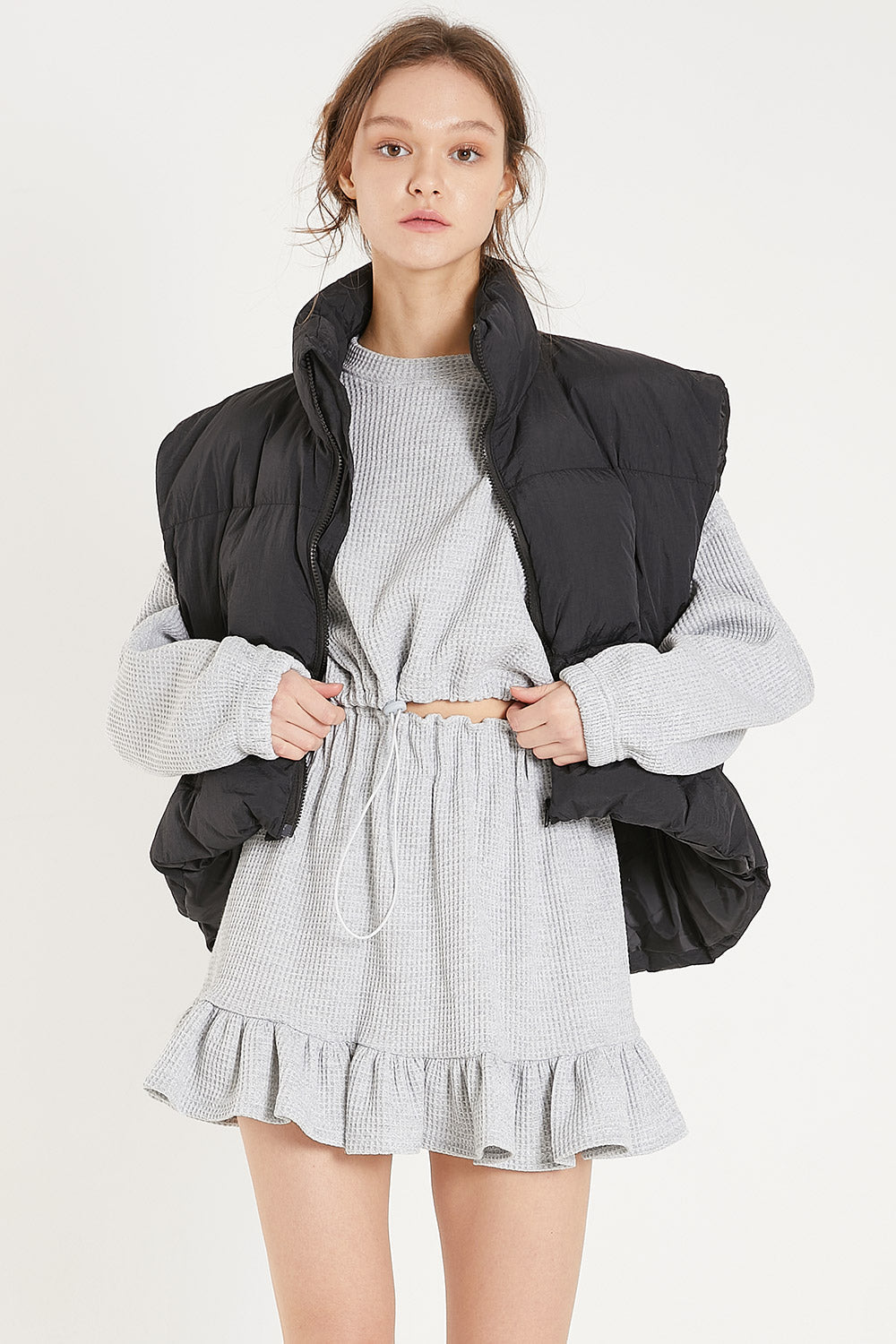 storets.com Amey Oversized Puffer Vest