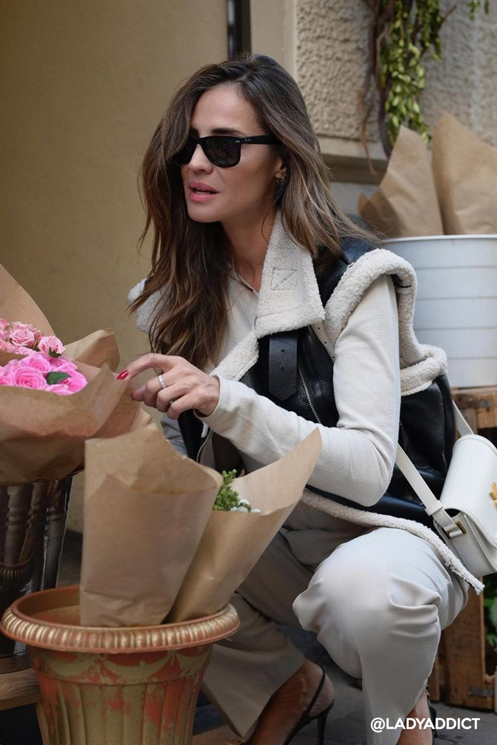 storets.com Arya Faux Shearling Vest